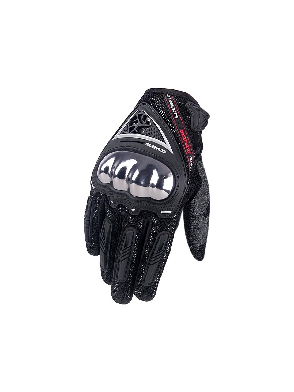 SCOYCO MC44 KARBON SİYAH MOTOSİKLET ELDİVENİ